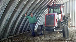 metal farm building