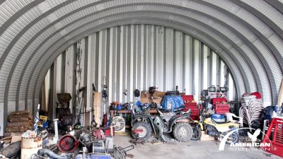 metal storage shed
