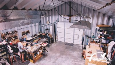 p model workshop interior